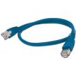 cablexpert pp12 5m b blue patch cord cat5e molded strain relief 50u plugs 5m photo