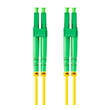 LANBERG FIBER OPTIC PATCHCORD SM LC/APC-LC/APC DUPLEX LSZH G657A1 3.0MM 5M YELLOW