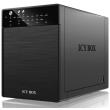 raidsonic icy box ib rd3640su3 4 bay 35 sata external raid enclosure black photo