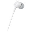 hama 184140 kooky headphones in ear microphone cable kink protection white photo