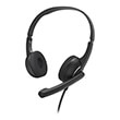 HAMA 139934 HS-USB250 V2 PC OFFICE HEADSET, STEREO, BLACK