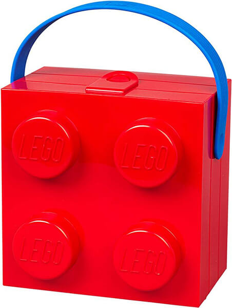 Δοχειο Φαγητου Με Λουρακι Lego Lunch Box With Handle Bright Red 17x11 ...