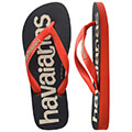 sagionara havaianas top logomania 2 mayri portokali extra photo 4