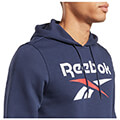 foyter reebok id fleece stacked logo pullover hoodie mple skoyro extra photo 2