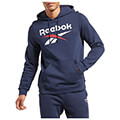 foyter reebok id fleece stacked logo pullover hoodie mple skoyro extra photo 3