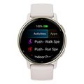 rolo garmin vivoactive 5 cream gold with ivory extra photo 2