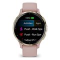 rolo garmin venu 3s soft gold with dust rose extra photo 2