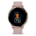 rolo garmin venu 3s soft gold with dust rose extra photo 3