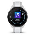 rolo garmin forerunner 165 music mist gray with whitestone extra photo 1