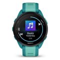 rolo garmin forerunner 165 music turquoise with aqua extra photo 1