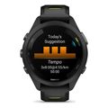 rolo garmin forerunner 265s black with amp yellow extra photo 3