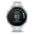 rolo garmin forerunner 965 whitestone with powder gray extra photo 3