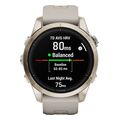 rolo garmin epix pro sapphire 42mm soft gold with light sand extra photo 2