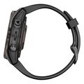 rolo garmin epix pro sapphire 42mm carbon gray dlc titanium with black extra photo 4