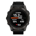 rolo garmin epix pro sapphire 47mm carbon gray dlc titanium with black leather extra photo 1