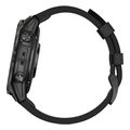 rolo garmin epix pro sapphire 47mm carbon gray dlc titanium with black leather extra photo 4