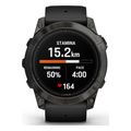 rolo garmin epix pro sapphire 51mm carbon gray dlc titanium with black extra photo 1