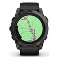 rolo garmin epix pro sapphire 51mm carbon gray dlc titanium with black extra photo 3