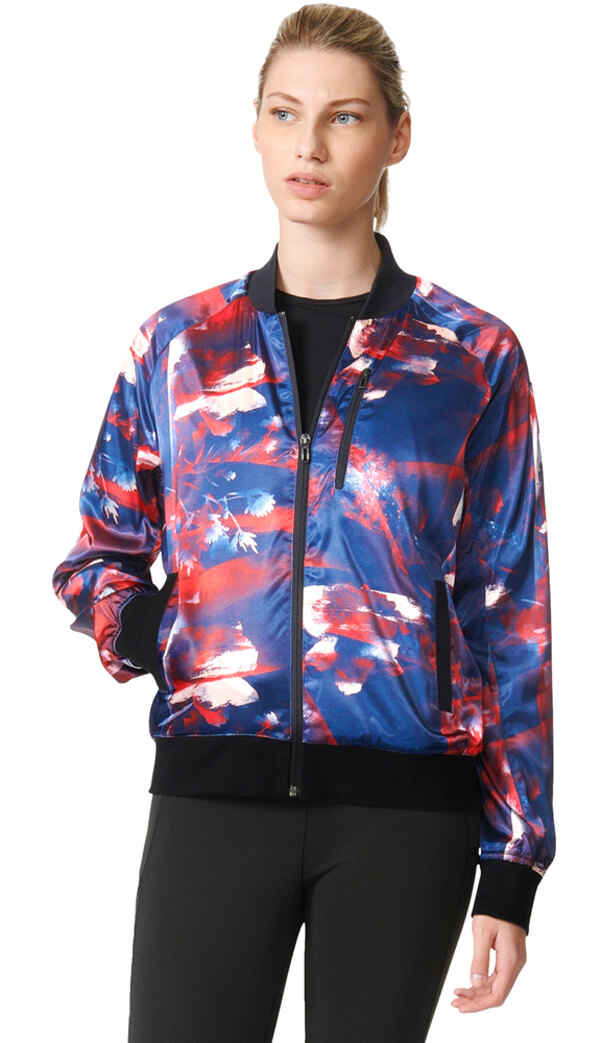 adidas floral bomber