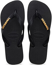 sagionara havaianas top logo metallic mayri photo