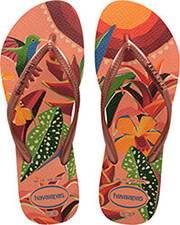 sagionara havaianas slim tropical roz photo