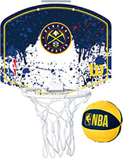 mpasketaki wilson nba team mini hoop denver nuggets mple photo