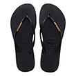 sagionara havaianas slim logo metallic mayri photo