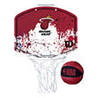 mpasketaki wilson nba team mini hoop dallas miami heat kokkino photo