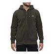 zaketa russell athletic zip through hoody xaki photo