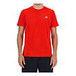 mployza new balance sport essentials t shirt kokkini photo