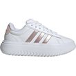 papoytsi adidas performance grand court platform leyko roz metalliko photo