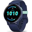 rolo garmin vivoactive 5 metallic navy with navy photo