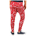 panteloni wesc floral printed kokkino m extra photo 1