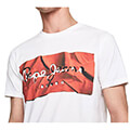 t shirt pepe jeans raudy pm506480 leyko kokkino extra photo 2