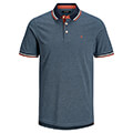 t shirt polo jack jones jjepaulos 12136668 denim mple extra photo 4