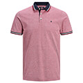 t shirt polo jack jones jjepaulos 12136668 kokkino melanze s extra photo 3