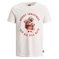 t shirt jack jones jorstarmas xmas 12180481 leyko extra photo 3