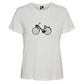 t shirt vero moda vmdonnafrancis bicycle 10244391 leyko m extra photo 3