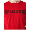 t shirt replay m3363 0002660 558 kokkino xxl extra photo 2