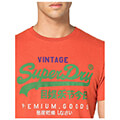 t shirt superdry vl tri m1011201a portokali extra photo 2