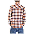 poykamiso hurley santa cruz hvwt flannel karo mvs0005200 kafe l extra photo 1