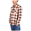 poykamiso hurley santa cruz hvwt flannel karo mvs0005200 kafe l extra photo 2