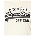 t shirt superdry vl ac w1010701a krem extra photo 2