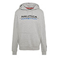 hoodie nautica competition n7cr0005 gkri melanze xl extra photo 3