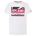 t shirt pepe jeans adelard flag and logo pm508223 leyko extra photo 3