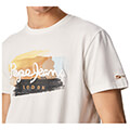 t shirt pepe jeans aegir pm508227 paint effect ekroy extra photo 2