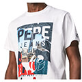 t shirt pepe jeans ainsley photo print pm508242 leyko m extra photo 2