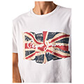 t shirt pepe jeans flag logo n waving flag pm508273 leyko s extra photo 2