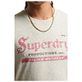 t shirt superdry ovin vintage merch store m1011329a anoixto gkri melanze extra photo 1