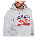 hoodie jack jones jjnewdenim 12210826 anoixto gkri melanze extra photo 2